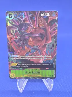 One Piece Emperors in the New World Nico Robin OP09-107 Parallel Alternate Art - Image 1