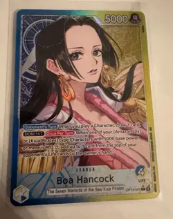 Boa Hancock OP14-041 L ALT ART The Azure Seas Seven LEADER One Piece CCG ENGLISH - Image 1