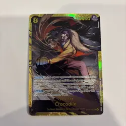 Crocodile -OP14-120 SEC One Piece TCG The Azure Sea's Seven Foil - Image 1