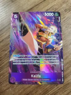 Kalifa Parallel Rare EB01-031 Alt Art Memorial Collection One Piece TCG - Image 1