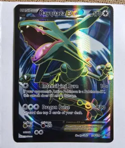 Pokemon Rayquaza EX Full Art XY Roaring Skies Card 104/108 - Image 1