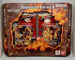 Bandai One Piece Card Game Illustration Box vol. 5, Brand New, Factory Sealed - Image 1