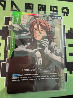 Tactical Visionary Foil - ST07-014 C+ - Gundam TCG Card Game - Image 1
