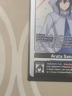 Digimon Card Game Arata Sanada BT22-091 SR Cyber Eden - Image 5