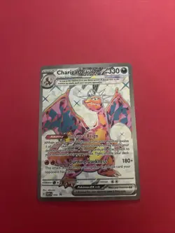 Pokemon TCG Charizard EX SVP056 Black Star Holo Promo Card NM/M Condition - Image 1