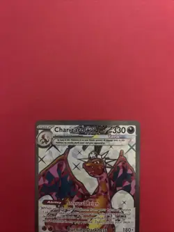 Pokemon TCG Charizard EX SVP056 Black Star Holo Promo Card NM/M Condition - Image 3