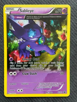 Pokemon 2015 XY Promo Sableye XY92 - Holo Special Illustration Rare Card LP - Image 1