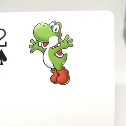 spade 2 Yoshi Yossy Super Mario Bros World playing CARD trump CLUB Nintendo - Image 3