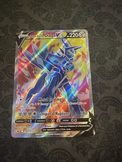 SWSH: Sword & Shield Promo Cards #SWSH255 Origin Forme Dialga V - Image 1