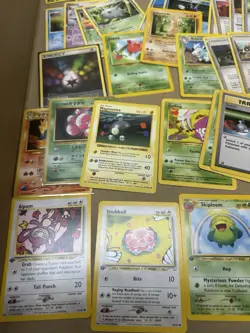 100+ vintage pokemon cards 1st edition shadowless mid era ereaders etc MP-DMG - Image 2