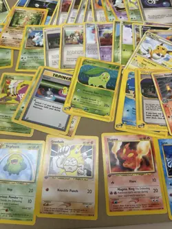100+ vintage pokemon cards 1st edition shadowless mid era ereaders etc MP-DMG - Image 3