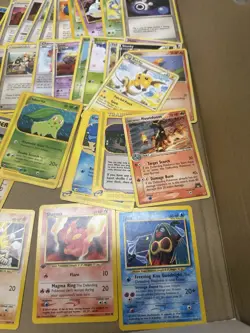 100+ vintage pokemon cards 1st edition shadowless mid era ereaders etc MP-DMG - Image 4