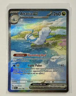 Pokemon TCG Altaria EX Paradox Rift Holo Card Special Illustration Rare 253/182 - Image 1