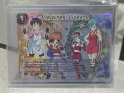 Dragon Ball Super Card Heroines’ Lineage EB1-68 SCR HOLO - Image 1