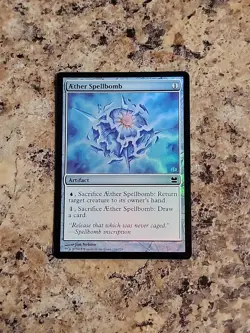 AEether Aether Spellbomb FOIL Modern Masters 2013 NM MTG - Image 1