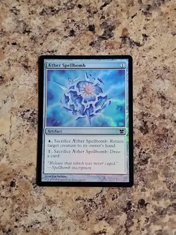 AEether Aether Spellbomb FOIL Modern Masters 2013 NM MTG - Image 2