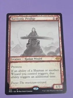 MTG Magic: Modern Horizons 2: Harmonic Prodigy #352 Rare - LP - Image 1