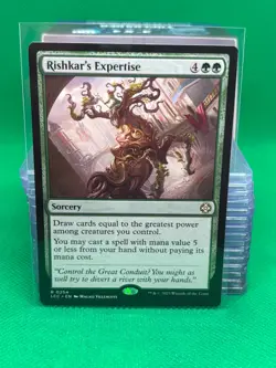 MTG Lost Caverns of Ixalan Commander - Rishkar's Expertise - Image 1