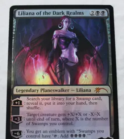 Magic The Gathering Media Promos Promo Liliana Of The Dark Realms JL3 Near Mint - Image 2