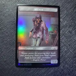 The Walking Dead - Walker // Treasure (Token) Magic: Secret Lair Drop Series - Image 1