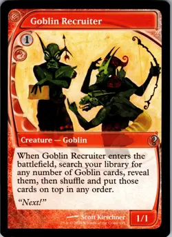 Goblin Recruiter (Future Sight) Mystery Booster 2 NM Normal - Image 1