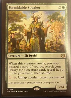 Formidable Speaker Lorwyn Eclipsed Regular NM UNPLAYED SHIPS ASAP - Image 1