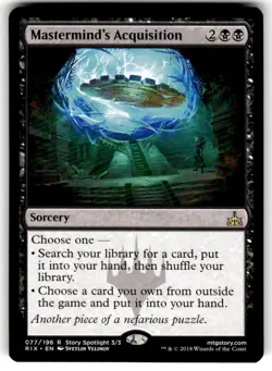 Mastermind's Acquisition Rivals of Ixalan Regular MTG NM - Image 1