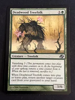 1x Deadwood Treefolk (126) Planar Chaos LP MTG Magic the Gathering x1 MKE - Image 1