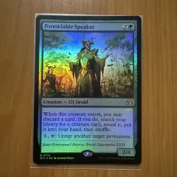 Formidable Speaker (FOIL) - Lorwyn Eclipsed 2026 - N/M - MTG Magic The Gathering - Image 1