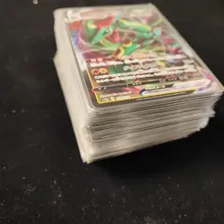 Random Japanese Pokemon Card lot 100 RR Cards all soft sleeved + 1 RRR Rayquaza - Image 2