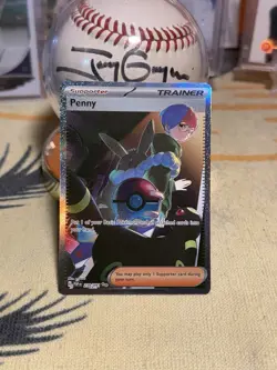 Penny 239/091 SV: Paldean Fates Special Illustration Holo Pokemon TCG - Image 2