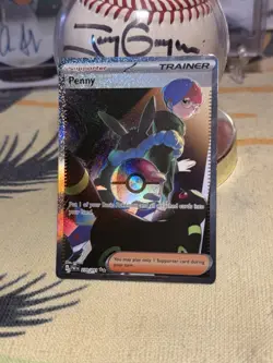 Penny 239/091 SV: Paldean Fates Special Illustration Holo Pokemon TCG - Image 3
