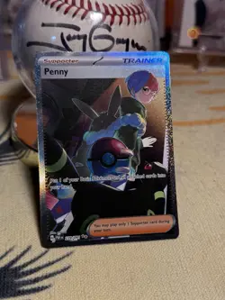 Penny 239/091 SV: Paldean Fates Special Illustration Holo Pokemon TCG - Image 4