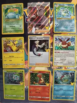 25th Celebrations/McDonald's Holo Pokemon Set - Image 1