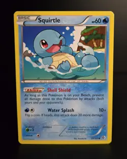 Pokemon TCG - SQUIRTLE - 29/149 - BLACK & WHITE: BOUNDARIES CROSSED 2012 - MP/LP - Image 1