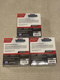 Pokemon TCG Temporal Forces Booster Bundle Box Lot Of 3 - New & Sealed - Image 2
