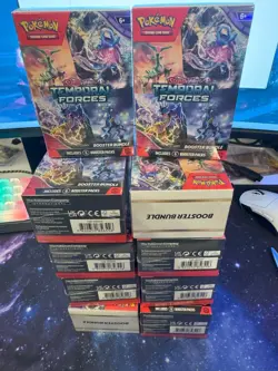 10x Pokemon Temporal Forces Booster Bundle 6 Packs (Sealed) - Image 1
