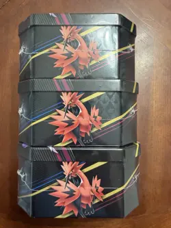 Pokemon TCG Crown Zenith Tins- (1)Moltres,, (2)Articuno - Lot of 3 Tins! - Image 5