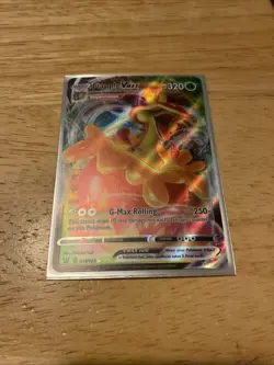 Pokemon TCG Flapple VMAX Sword & Shield - Battle Styles 019/163 Holo Ultra Rare - Image 1