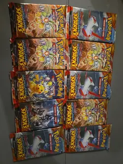 Pokemon TCG Scarlet and Violet Surging Sparks Booster Packs (10 Packs) - Image 1