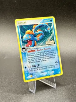 Huntail 18/92 Stamped Pokemon EX Legend Maker 2006 Vintage Reverse Holo Swirl NM - Image 1