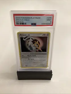 2009 Pokemon Platinum Arceus Holo AR5 PSA 9 - Image 1