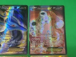 NM Pokemon XY Series Full Art Lot Of 4 EX's Kingdra, Camerupt, Pidgeot, Brock's - Image 4