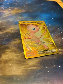 Pokemon TCG Scarlet & Violet 151 Mew ex 205/165 Gold Hyper Rare Near Mint - Image 2