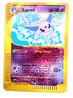 Pokemon Espeon Aquapolis Reverse Holo Jumbo Box Topper 6/12 MP - Image 1