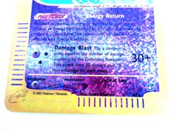 Pokemon Espeon Aquapolis Reverse Holo Jumbo Box Topper 6/12 MP - Image 4