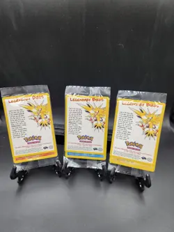 2000 Pokemon Sealed Legendary Birds Promo Set Zapdos Articuno Moltres #21,22,23 - Image 1