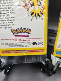 2000 Pokemon Sealed Legendary Birds Promo Set Zapdos Articuno Moltres #21,22,23 - Image 2