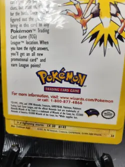 2000 Pokemon Sealed Legendary Birds Promo Set Zapdos Articuno Moltres #21,22,23 - Image 4