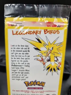2000 Pokemon Sealed Legendary Birds Promo Set Zapdos Articuno Moltres #21,22,23 - Image 5